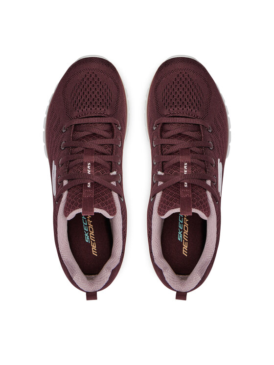 Skechers Αθλητικά Skechers Get Connected 12615/WINE Μπορντό