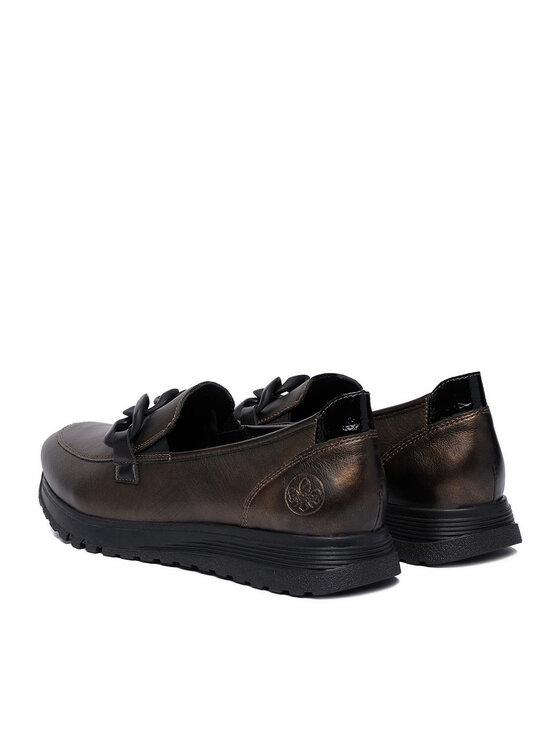 Rieker Loaferice Rieker CEO-49051-25 Tamno smeđa