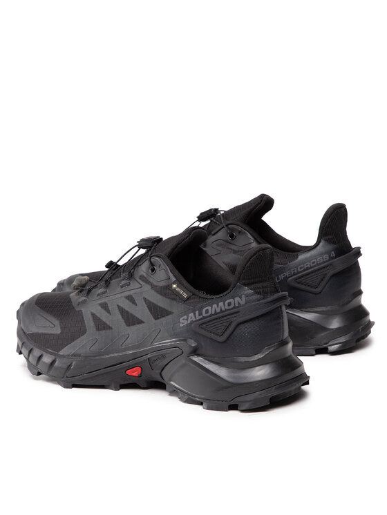 Salomon Взуття для бігу Salomon Supercross 4 Gtx GORE-TEX 417316 26 V0 Чорний