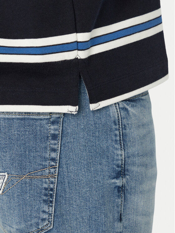 Guess Jeans Guess Jeans Поло M6YP06 K3983 Cиній Regular Fit