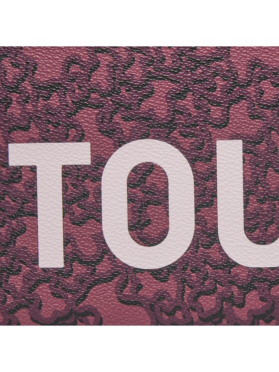 TOUS Torebka TOUS Kaos Mini Evolution 395910254 Bordowy