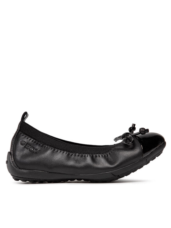Geox Baleriny Geox J Piuma Bal. F J11B0F 03902 C9999 1 Czarny