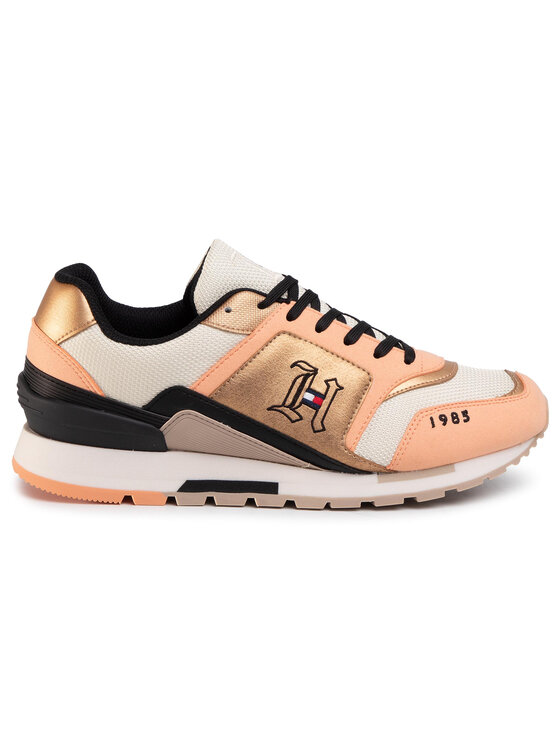Tommy Hilfiger Snīkeri Tommy Hilfiger LH Retro Trainer FM0FM02829 Oranžs