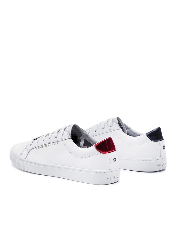 Tommy Hilfiger Сникърси Tommy Hilfiger Essential Sneaker FW0FW03682 Бял