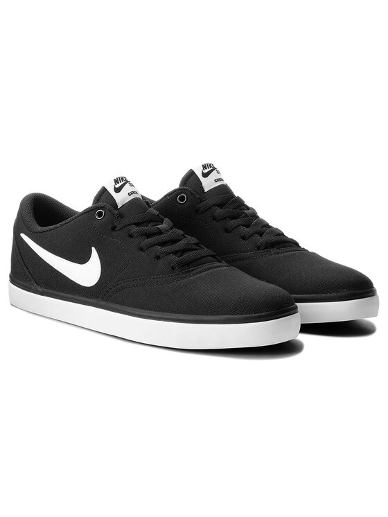Nike Sneakersy Nike Sb Check Solar Cnvs 843896 001 Czarny