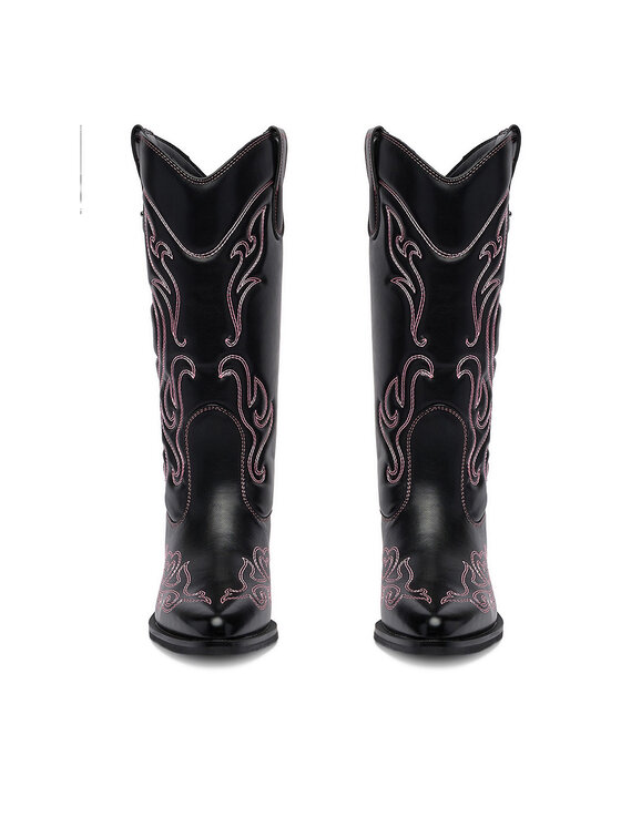 Juicy Couture Cizme și botine cowboy Juicy Couture CEO-HY24113-10 Negru