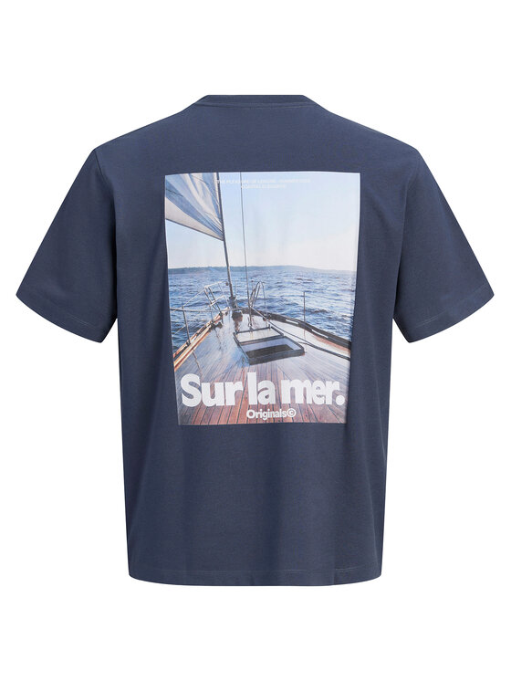 Jack & Jones Jack & Jones Camiseta Riviera 12295161 Azul marino Relaxed Fit
