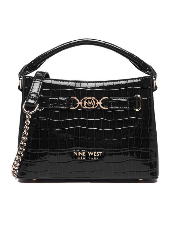 Nine West Táska Nine West EO-CITY GRACE-LDA9420 CROCO Fekete