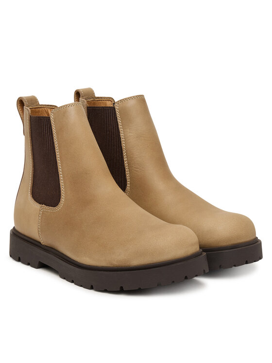 Birkenstock Sztyblety Birkenstock Highwood Slip On 1033190 Beżowy
