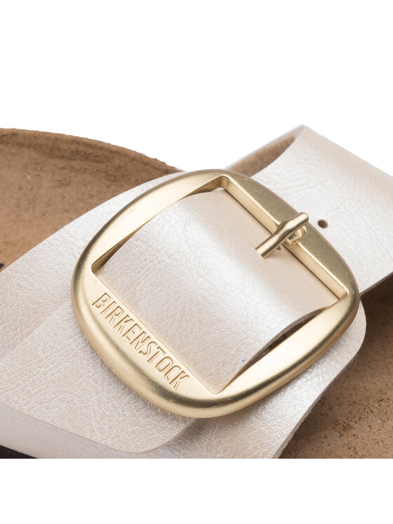 Birkenstock Klapki Birkenstock Madrid Big Buckle 1015279 Beżowy