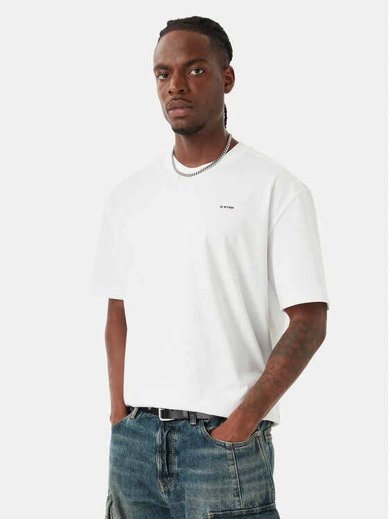 G-Star Raw G-Star Raw Camiseta Back D28884-E385 Blanco Relaxed Fit