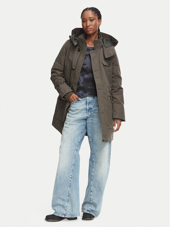 G-STAR G-STAR Parka D29996-D908 Szürke Slim Fit
