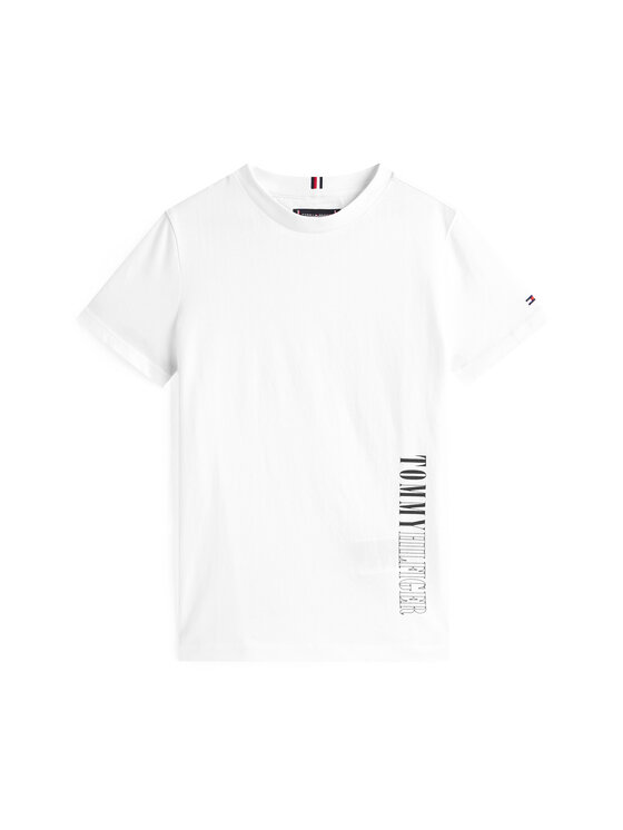 Tommy Hilfiger Tommy Hilfiger T-shirt Graphic KB0KB09870 Bijela Regular Fit
