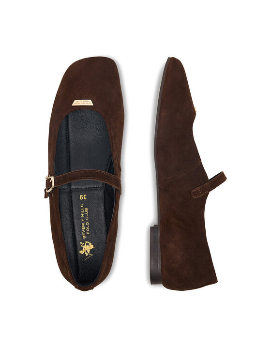Beverly Hills Polo Club Balerinke Beverly Hills Polo Club EO-CC2599-01 Rjava