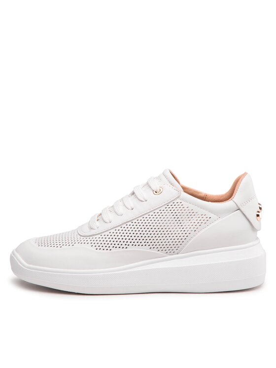 Geox Sneakers Geox D Rubidia A D84APA 00085 C1000 Alb
