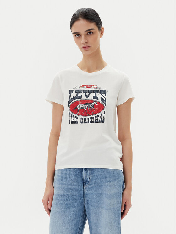 Levi's® Levi's® T-Shirt Perfect 17369-3022 Λευκό Standard Fit