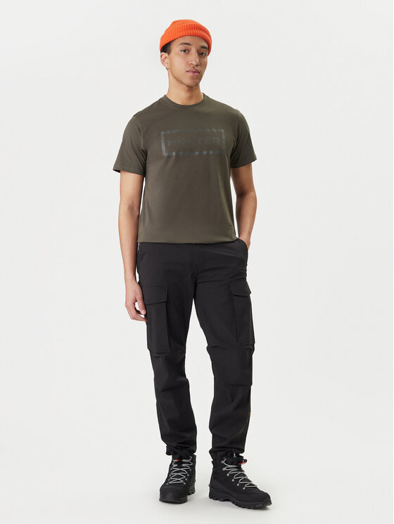 Hunter Hunter Футболка Halton HARM0019252 Зелений Regular Fit
