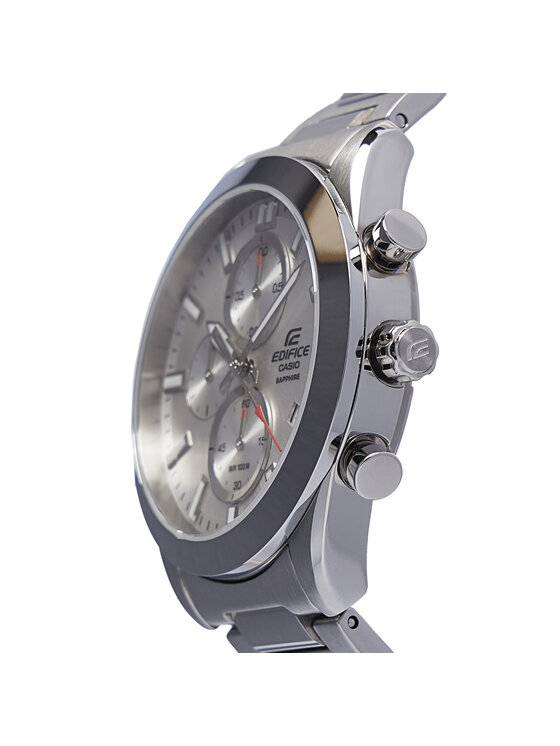 Casio Hodinky Casio Edifice Sapphire Chronograph EFB-710D-7AVUEF Strieborná