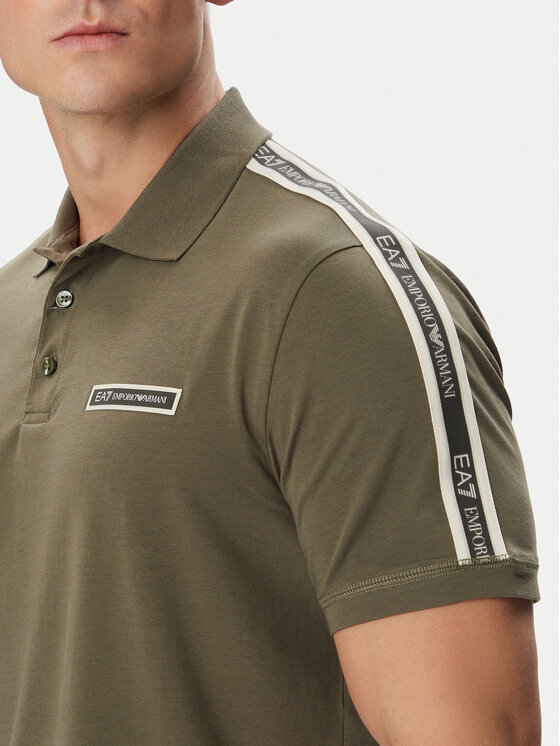 EA7 Emporio Armani EA7 Emporio Armani Polo 7M002190 AF10373 U7014 Caqui Regular Fit