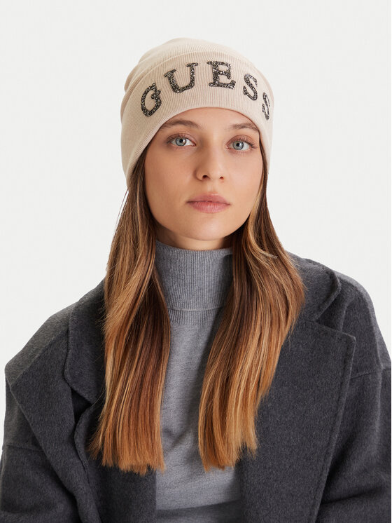 Guess Σκούφος Guess AW5398 POL01 Μπεζ