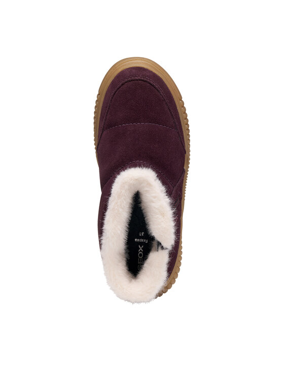 Geox Μπότες Χιονιού Geox J Laquinny Girl Wpf J66NFA 00022 C7357 M Μπορντό