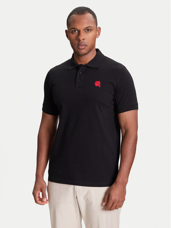 KARL LAGERFELD KARL LAGERFELD Polo 745022 553231 Negro Regular Fit