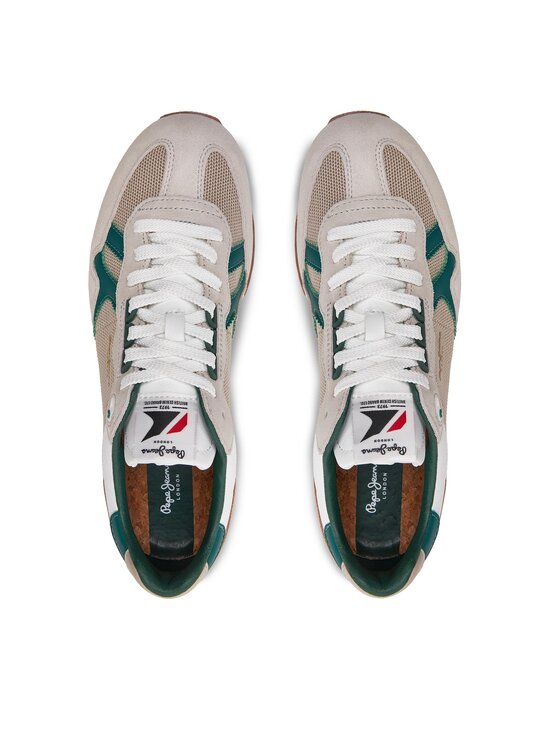 Pepe Jeans Снікерcи Pepe Jeans Brit Retro M PMS40004 Écru