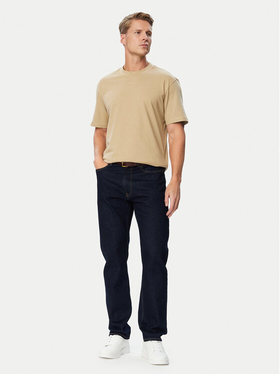 HUGO HUGO Camiseta Dapolino 50488330 Beis Relaxed Fit