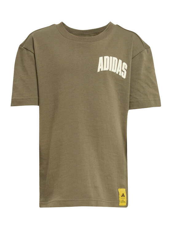 adidas adidas Футболка The Simpsons JL9195 Зелений Regular Fit