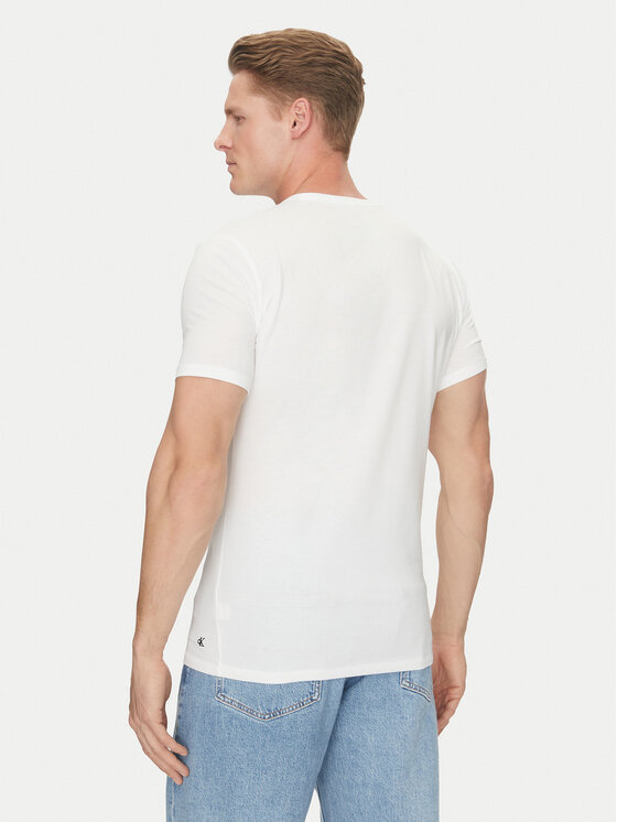 Calvin Klein Underwear Calvin Klein Underwear Marškinėlių komplektas LV00NB4185 Balta Regular Fit