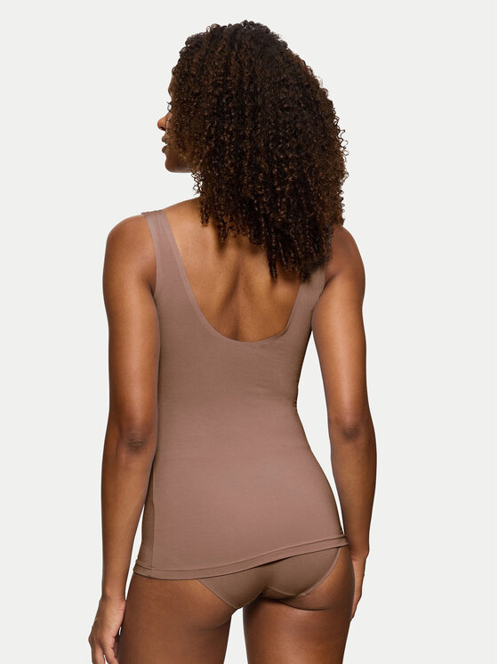 Triumph Triumph Top Smart Natural 10213349 Marrone Slim Fit