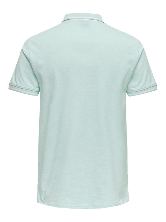 Only & Sons Only & Sons Pólóing Fletcher 22024827 Zöld Regular Fit