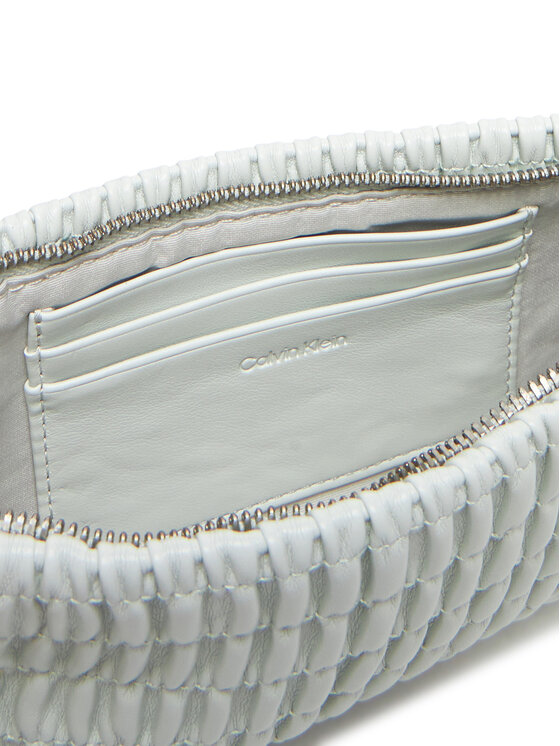 Calvin Klein Jeans Rankinė Calvin Klein Jeans Rouched Zip Top Bag LV04K3090G Pilka