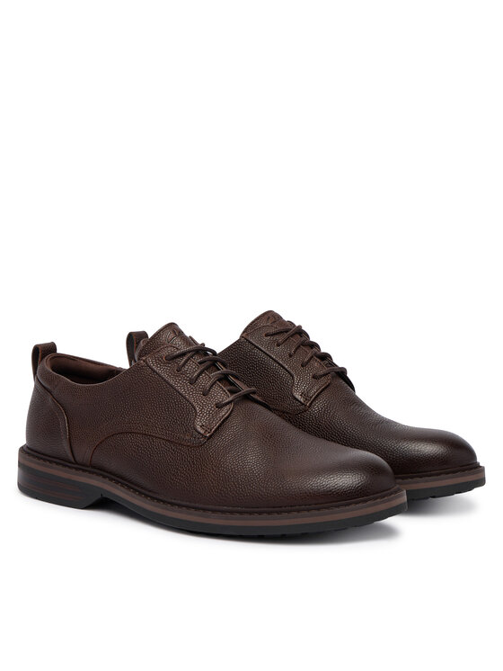 Clarks Pusbačiai Clarks Aldwin 2 Derby 26327155 Ruda
