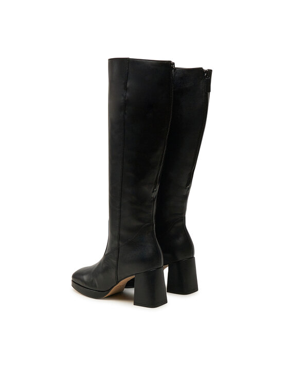 Gabor Чоботи Gabor Eleganter Stiefel 55.729.27 Чорний