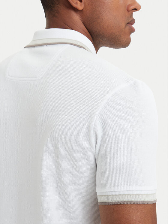 BOSS BOSS Pólóing Paddy 50469055 Fehér Regular Fit