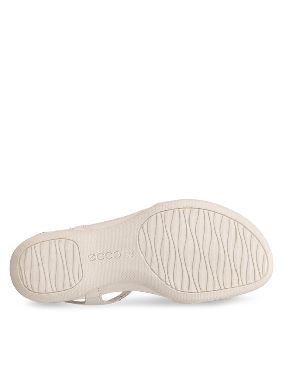 ECCO Sandały ECCO Flash T-Strap Sandal 24087360729 Beżowy