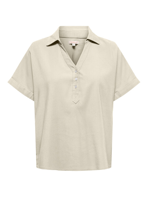 ONLY ONLY Polo Aris 15364279 Beis Loose Fit