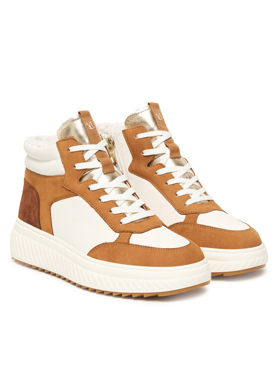 Caprice Sneakersy Caprice 9-26212-45 Hnedá