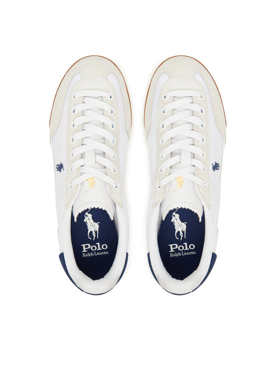 Polo Ralph Lauren Sneakersy Polo Ralph Lauren 804962634002 Biela
