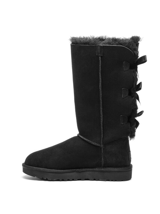 Ugg Cizme de zăpadă Ugg W Bailey Bow Tall II 1016434 Negru