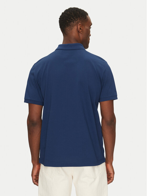 The North Face The North Face Polo majica Essential NF0A8C1P Modra Regular Fit