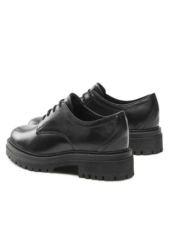 Geox Oxfordy Geox D Iridea M D26HRM 00043 C9999 Černá