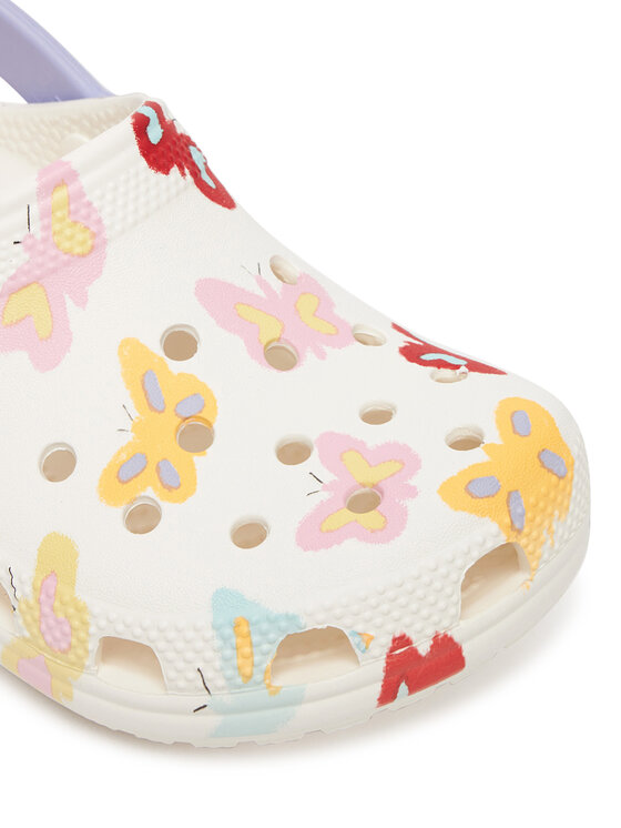 Crocs Chanclas Crocs Classic Butterfly Graphic Clog 211255 De color