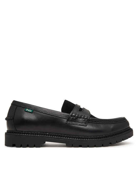 Polo Ralph Lauren Mokasīni Polo Ralph Lauren Jett Penny 803P15858001 Melns