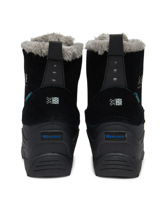 Karrimor Škornji za sneg Karrimor Snowfur Kids 2 K819 Črna