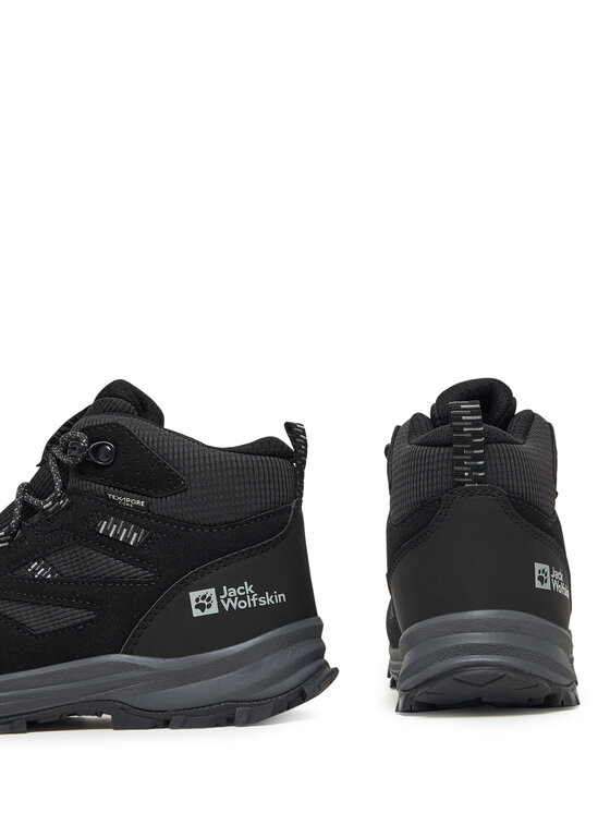Jack Wolfskin Трекінгові черевики Jack Wolfskin Vojo Tour Texapore Mid A64104 Чорний