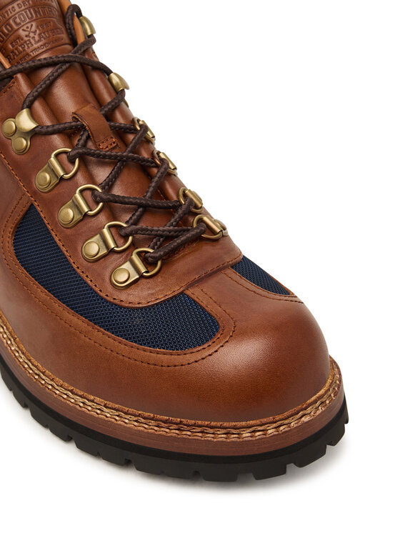 Polo Ralph Lauren Trzewiki Polo Ralph Lauren Alp Mid 812P15879001 Brązowy jasny
