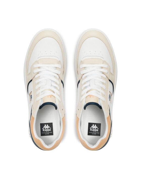 Kappa Snīkeri Kappa Authentic Barney 1 381D5EW Balts