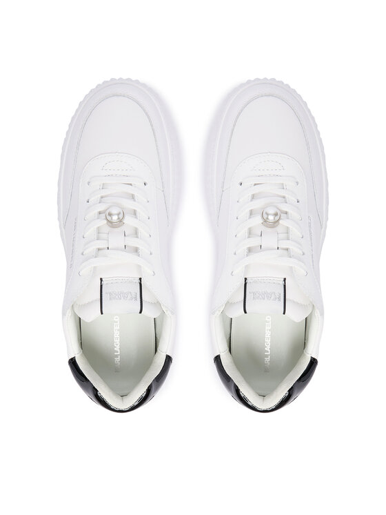 KARL LAGERFELD Снікерcи KARL LAGERFELD KL42377T Білий